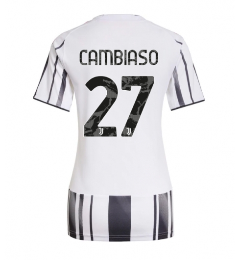 Juventus Andrea Cambiaso #27 Hemmatröja 2025-26 Dam Kortärmad Juventus Andrea Cambiaso #27 Hemmatröja 2025-26 Dam Kortärmad