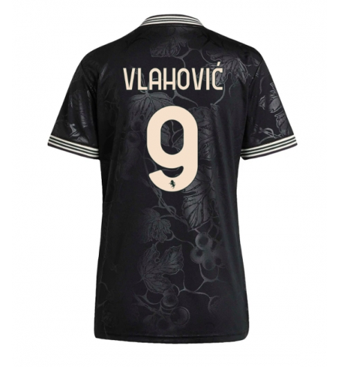 Juventus Dusan Vlahovic #9 Tredje Tröja 2025-26 Dam Kortärmad Juventus Dusan Vlahovic #9 Tredje Tröja 2025-26 Dam Kortärmad