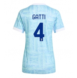 Juventus Federico Gatti #4 Bortatröja 2025-26 Dam Kortärmad