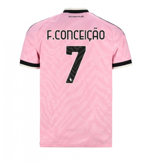 Juventus Francisco Conceicao #7 Bortatröja 2026-27 Kortärmad Juventus Francisco Conceicao #7 Bortatröja 2026-27 Kortärmad