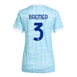 Juventus Gleison Bremer #3 Bortatröja 2025-26 Dam Kortärmad