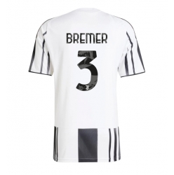 Juventus Gleison Bremer #3 Hemmatröja 2025-26 Kortärmad