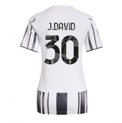 Juventus Jonathan David #30 Hemmatröja 2025-26 Dam Kortärmad