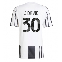 Juventus Jonathan David #30 Hemmatröja 2025-26 Kortärmad