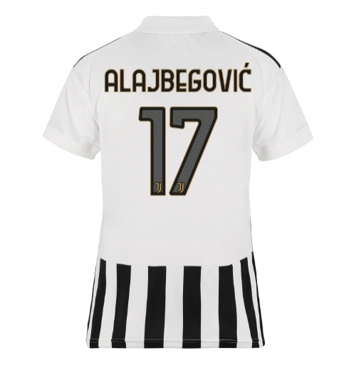 Juventus Kerim Alajbegovic #17 Hemmatröja 2026-27 Dam Kortärmad Juventus Kerim Alajbegovic #17 Hemmatröja 2026-27 Dam Kortärmad