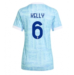 Juventus Lloyd Kelly #6 Bortatröja 2025-26 Dam Kortärmad