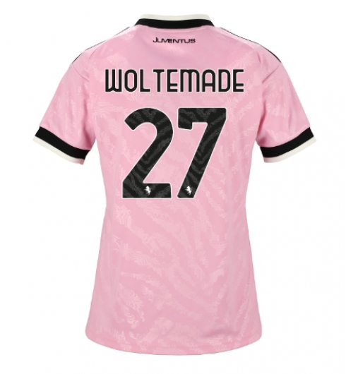 Juventus Nick Woltemade #27 Bortatröja 2026-27 Dam Kortärmad Juventus Nick Woltemade #27 Bortatröja 2026-27 Dam Kortärmad