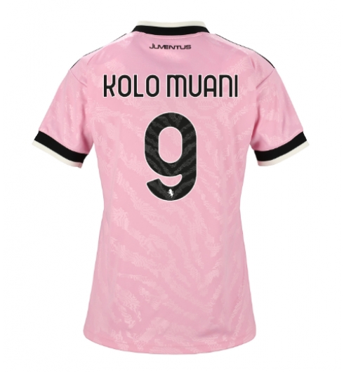 Juventus Randal Kolo Muani #9 Bortatröja 2026-27 Dam Kortärmad Juventus Randal Kolo Muani #9 Bortatröja 2026-27 Dam Kortärmad