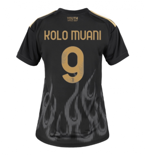 Juventus Randal Kolo Muani #9 Tredje Tröja 2026-27 Dam Kortärmad Juventus Randal Kolo Muani #9 Tredje Tröja 2026-27 Dam Kortärmad