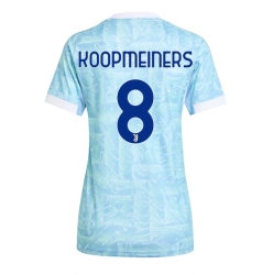Juventus Teun Koopmeiners #8 Bortatröja 2025-26 Dam Kortärmad