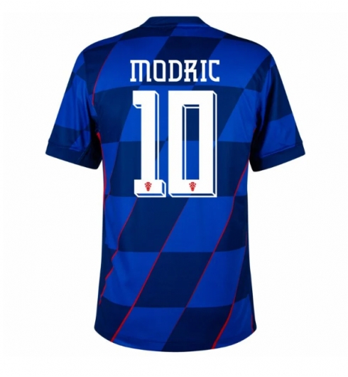 Kroatien Luka Modric #10 Bortatröja EM 2024 Kortärmad Kroatien Luka Modric #10 Bortatröja EM 2024 Kortärmad