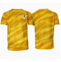 Kroatien Målvakt Hemmatröja EM 2024 Kortärmad