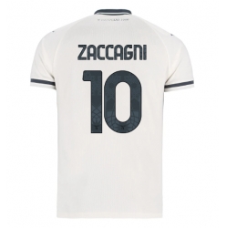 Lazio Mattia Zaccagni #10 Bortatröja 2025-26 Kortärmad