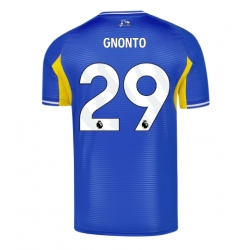Leeds United Wilfried Gnonto #29 Bortatröja 2025-26 Kortärmad