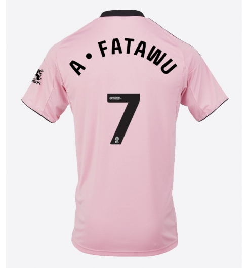 Leicester City Issahaku Fatawu #7 Tredje Tröja 2025-26 Kortärmad Leicester City Issahaku Fatawu #7 Tredje Tröja 2025-26 Kortärmad