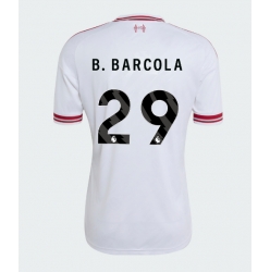 Liverpool Bradley Barcola #29 Bortatröja 2026-27 Kortärmad