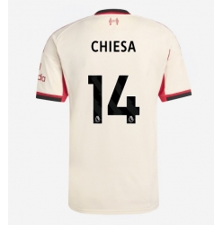 Liverpool Federico Chiesa #14 Bortatröja 2025-26 Kortärmad