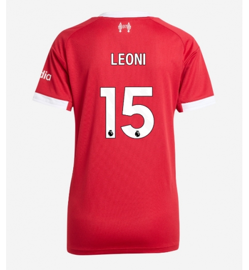 Liverpool Giovanni Leoni #15 Hemmatröja 2025-26 Dam Kortärmad Liverpool Giovanni Leoni #15 Hemmatröja 2025-26 Dam Kortärmad