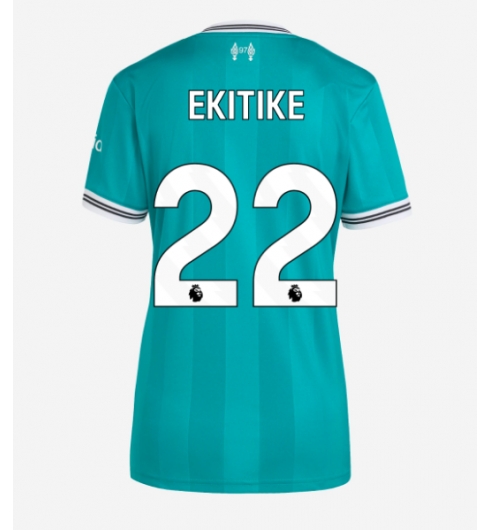 Liverpool Hugo Ekitike #22 Tredje Tröja 2025-26 Dam Kortärmad Liverpool Hugo Ekitike #22 Tredje Tröja 2025-26 Dam Kortärmad