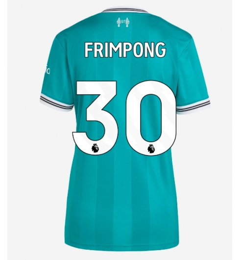 Liverpool Jeremie Frimpong #30 Tredje Tröja 2025-26 Dam Kortärmad Liverpool Jeremie Frimpong #30 Tredje Tröja 2025-26 Dam Kortärmad
