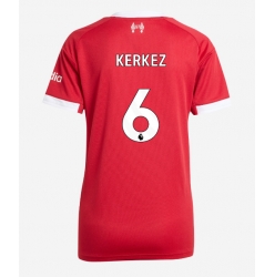 Liverpool Milos Kerkez #6 Hemmatröja 2025-26 Dam Kortärmad