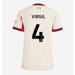 Liverpool Virgil van Dijk #4 Bortatröja 2025-26 Dam Kortärmad
