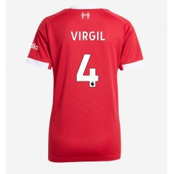 Liverpool Virgil van Dijk #4 Hemmatröja 2025-26 Dam Kortärmad