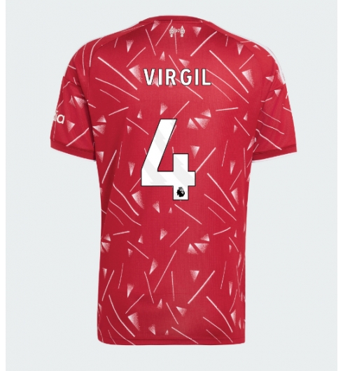 Liverpool Virgil van Dijk #4 Hemmatröja 2026-27 Kortärmad Liverpool Virgil van Dijk #4 Hemmatröja 2026-27 Kortärmad