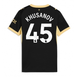Manchester City Abdukodir Khusanov #45 Bortatröja 2026-27 Dam Kortärmad
