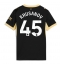 Manchester City Abdukodir Khusanov #45 Bortatröja 2026-27 Dam Kortärmad Manchester City Abdukodir Khusanov #45 Bortatröja 2026-27 Dam Kortärmad