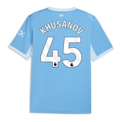 Manchester City Abdukodir Khusanov #45 Hemmatröja 2026-27 Kortärmad
