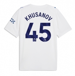 Manchester City Abdukodir Khusanov #45 Tredje Tröja 2026-27 Kortärmad
