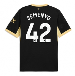 Manchester City Antoine Semenyo #42 Bortatröja 2026-27 Kortärmad