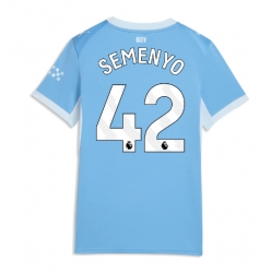 Manchester City Antoine Semenyo #42 Hemmatröja 2026-27 Dam Kortärmad