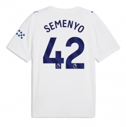 Manchester City Antoine Semenyo #42 Tredje Tröja 2026-27 Kortärmad