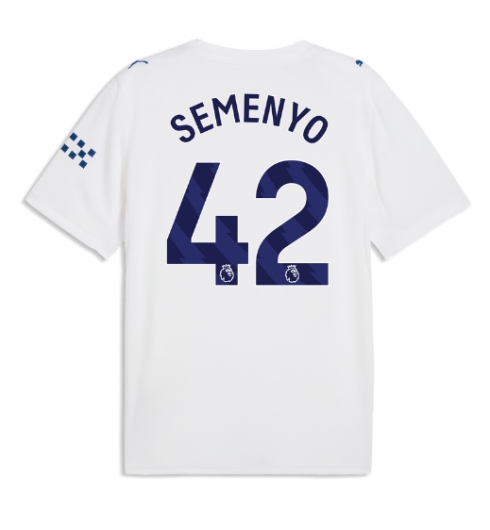 Manchester City Antoine Semenyo #42 Tredje Tröja 2026-27 Kortärmad Manchester City Antoine Semenyo #42 Tredje Tröja 2026-27 Kortärmad