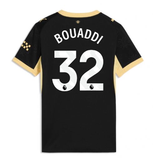 Manchester City Ayyoub Bouaddi #32 Bortatröja 2026-27 Dam Kortärmad Manchester City Ayyoub Bouaddi #32 Bortatröja 2026-27 Dam Kortärmad