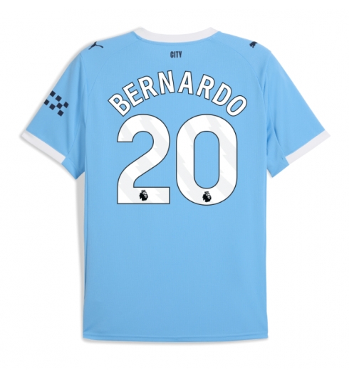 Manchester City Bernardo Silva #20 Hemmatröja 2025-26 Kortärmad Manchester City Bernardo Silva #20 Hemmatröja 2025-26 Kortärmad