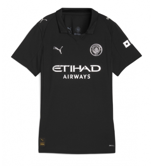 Manchester City Bortatröja 2025-26 Dam Kortärmad Manchester City Bortatröja 2025-26 Dam Kortärmad