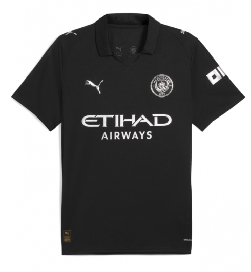 Manchester City Bortatröja 2025-26 Kortärmad Manchester City Bortatröja 2025-26 Kortärmad
