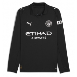 Manchester City Bortatröja 2025-26 Långärmad