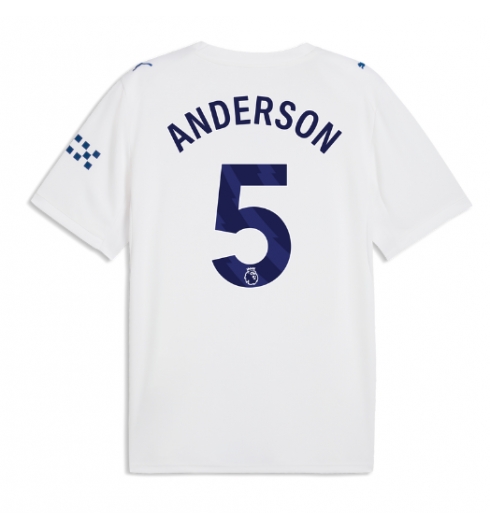Manchester City Elliot Anderson #5 Tredje Tröja 2026-27 Kortärmad Manchester City Elliot Anderson #5 Tredje Tröja 2026-27 Kortärmad