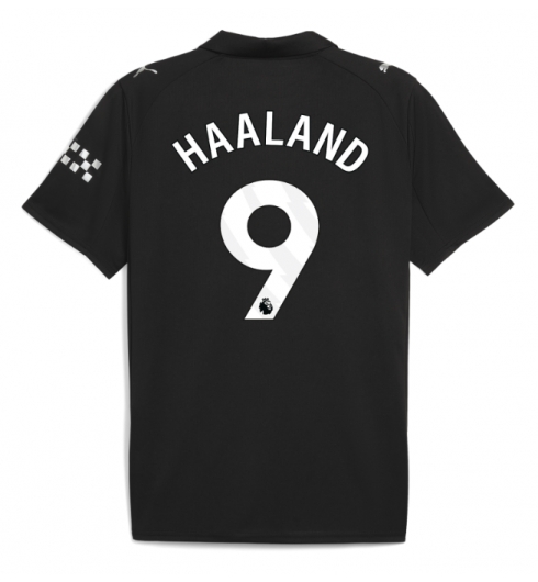 Manchester City Erling Haaland #9 Bortatröja 2025-26 Kortärmad Manchester City Erling Haaland #9 Bortatröja 2025-26 Kortärmad