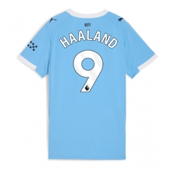 Manchester City Erling Haaland #9 Hemmatröja 2025-26 Dam Kortärmad