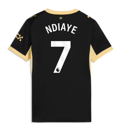Manchester City Iliman Ndiaye #7 Bortatröja 2026-27 Dam Kortärmad Manchester City Iliman Ndiaye #7 Bortatröja 2026-27 Dam Kortärmad
