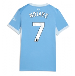 Manchester City Iliman Ndiaye #7 Hemmatröja 2026-27 Dam Kortärmad