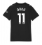 Manchester City Jeremy Doku #11 Bortatröja 2025-26 Dam Kortärmad