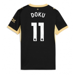 Manchester City Jeremy Doku #11 Bortatröja 2026-27 Dam Kortärmad
