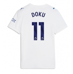 Manchester City Jeremy Doku #11 Tredje Tröja 2026-27 Dam Kortärmad