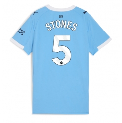 Manchester City John Stones #5 Hemmatröja 2025-26 Dam Kortärmad